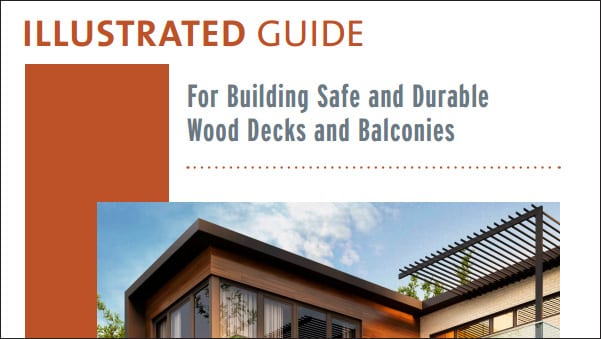 Illustrated Guide For Building Safe And Durable Wood Decks And ...